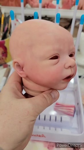 Crafting a Realistic Baby Doll Head