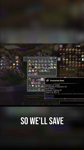 Minecraft Enchanting: Secret Tips for Better Items! #shorts