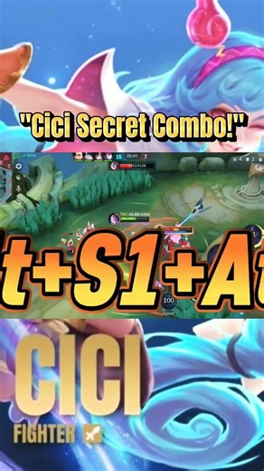 New Cici Tutorial 2026 #1 #Mlbb #shorts