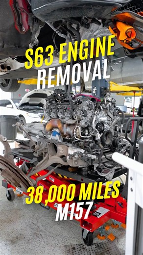 603 MTech Autowerks on Instagram: "This 2016 S63 AMG came in with only 38,000 miles and yes, we still pulled the engine. We removed the engine to replace the engine mounts, but while it was out, we addressed several known problem areas to prevent future failures and save the client from paying duplicate labor down the road. We’re resealing the upper front timing covers to fix active oil leaks, resealing the oil filter housing gasket, and replacing the common plug that we see fail on these engine