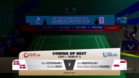 Mads Vestergaard/Christine Busch (DEN) vs Jafar Hidayatullah/Felisha Alberta Nathaniel Pasaribu (INA) - Full Match | Victor China Open 2025
