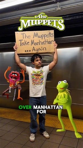 Muppets event in NYC to premiere their new song for Rock ‘n’ Roller Coaster! #themuppets #disney