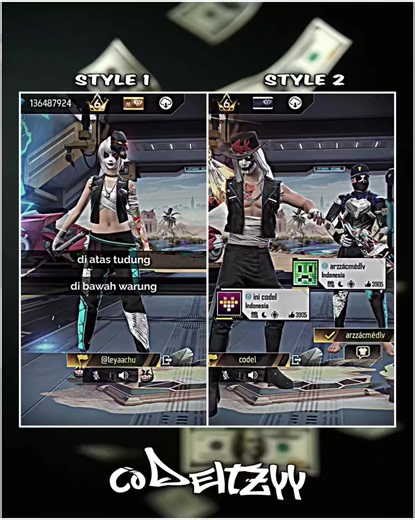 call me sajaa🤪🥊 #codel #presetxml #freefire #fyp #castusdkk