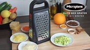 Microplane Elite Box Grater Video | WebstaurantStore