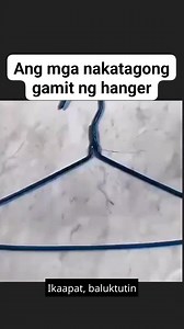 1.1M views · 17K reactions | Ang mga nakatagong gamit ng hanger. #everyone #tips #hack #diy #highlight | Viv Verdida | Facebook