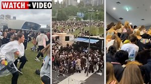 Stampede’ erupts outside US star’s Melbourne concert