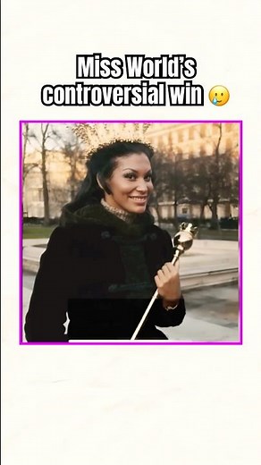 Miss World’s controversial win in 1970 #shorts