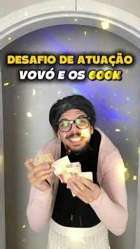 Qual seu (Texto Livre)? #pedroator #desafiodeatuação #vó #vovó #600k #600milinscritos #inscritos