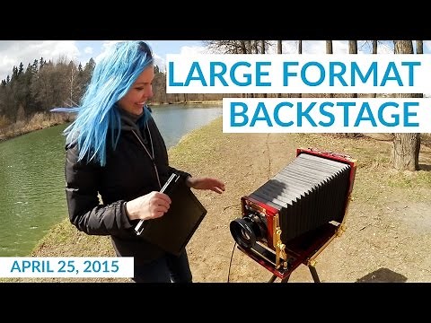 Shooting Nature 8x10 Large Format (backstage+results)