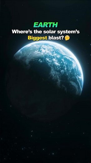 The biggest explosion in the solar system #space #cosmology #cosmologist #universe