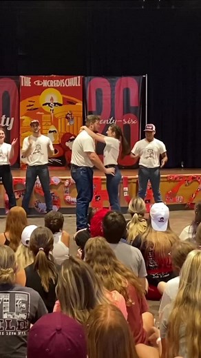 Exciting Country Swing Partner Stunt Dance at TAMU 26