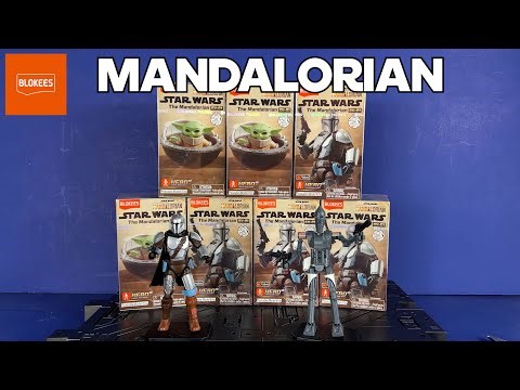 BLOKEES STAR WARS The Mandalorian GV-01 Hero Poseable Model Kit Review