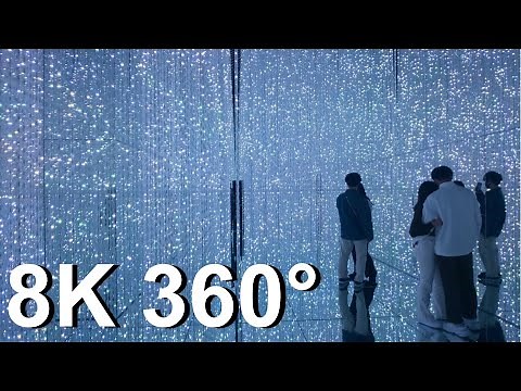 [8K 360°] teamLab Borderless Odaiba, Tokyo, Japan / Jan 2021 #2 ＜チームラボ ボーダレス お台場＞