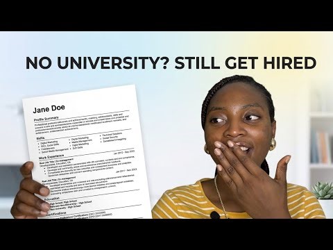 How to Write a CV With No University Experience (Beginner Guide)