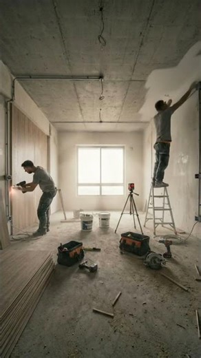 Minimalist Home Office transformation