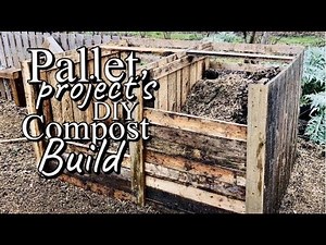 How to Build a Two Stage Compost Bin - Using Pallets