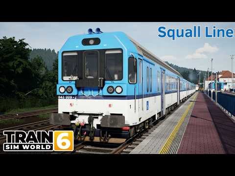 Squall Line - Liberec - Stará-Paka - Class 843 - Train Sim World 6
