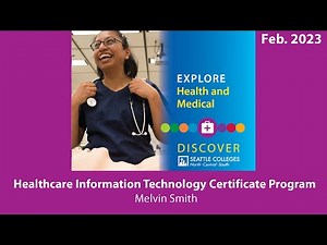 Health and Medical / STEM: Healthcare Information Technology (Health IT) Certificate Program