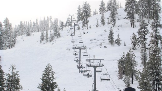 How are the roads after snow ‘totally dumped’ on China Peak?