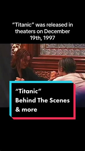 “Titanic” (1997) - Behind The Scenes & more #titanic #leonardodicaprio #bts #behindthescenes #titanicmovie #myheartwillgoon #celinedion #90sthrowback #jackandrose #titanicbehindthescenes #90smovies