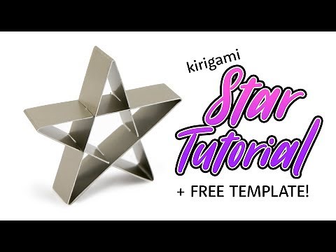 DIY Star Decoration Tutorial - Paper Craft - Paper Kawaii