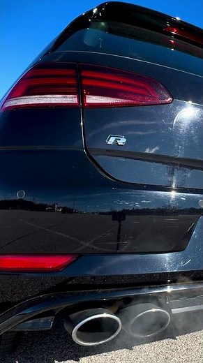 MK7.5 VW Golf R Stock Exhaust Note #cars