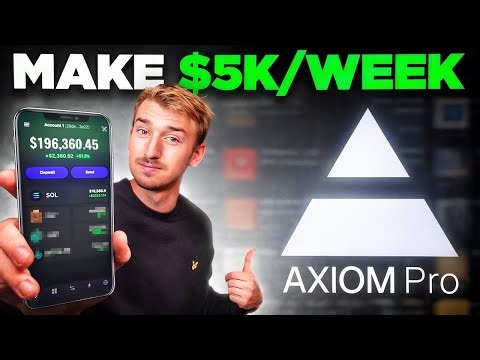 How To Trade 100X Meme Coins with AXIOM Pro in 2025