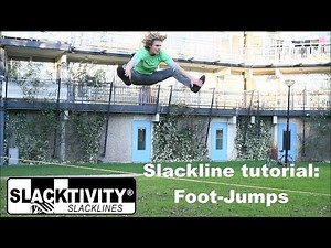 Slackline Tutorial: Foot-Jumps