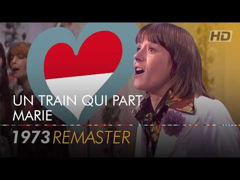 UN TRAIN QUI PART – MARIE 🇲🇨 | Monaco | Eurovision Song Contest 1973 [HD Remaster]