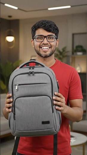 🎒 Ultimate Everyday Backpack | Water-Resistant, Stylish & Travel Ready ✨