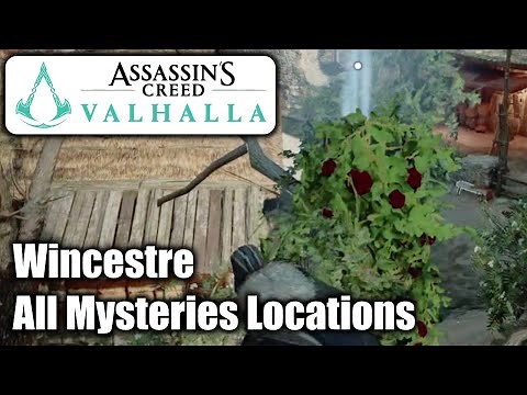 Assassin's Creed Valhalla - Wincestre All Mysteries Locations & Solutions