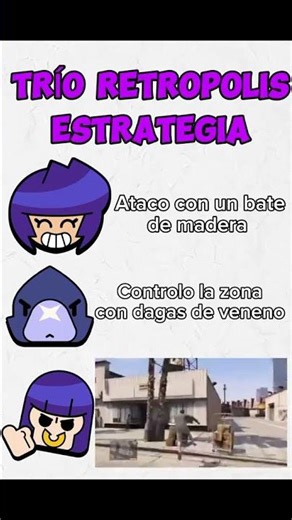cada día un trío diferente ⬇️ ashtag ⬇️ ... #brawlstarstiktok #trebor #parati #Viral #retropolis