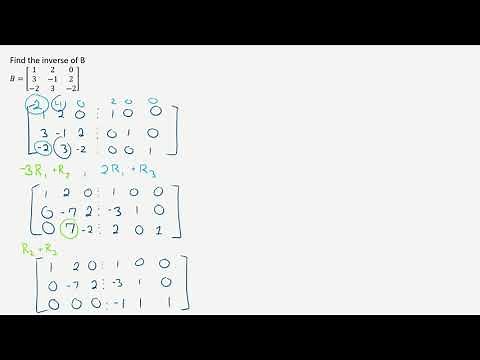 Non-invertible 3x3 Matrix
