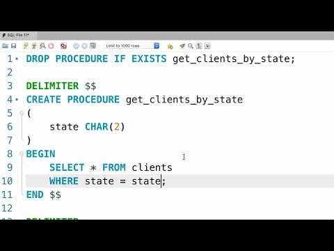 SQL #69 - Parameters [By Mosh Hamedani]