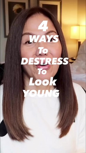 My 4 ways to DESTRESS to look young and for good health!❤️ #flightattendant #cabincrew #flightattendantlifestyle #healthylifestyle | Ana Marie Cabrera