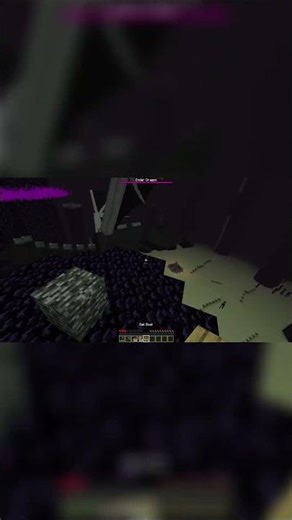 Can a Boat Save You from the Ender Dragon? #minecraft #shorts