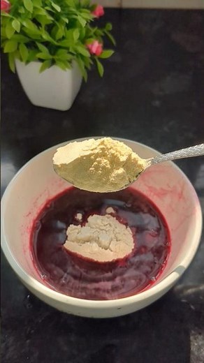The Secret to INSTANT GLOWING SKIN: DIY Beetroot Facial Mask (Works in 10 Mins!) || Magical glow😍