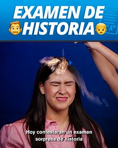 1M views · 34K reactions | Un niño y un adulto se enfrentan en un divertido examen sorpresa de historia donde si no contestas bien terminaras mojado. | La Guía Del Varón | Facebook