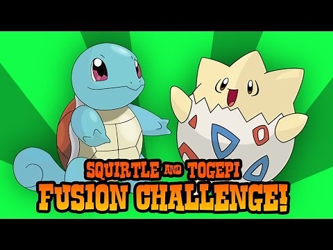 How to Draw Squirtle + Togepi Fusion | ART CHALLENGE