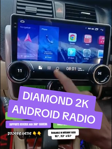 Advanced car display system/ Android Radio, featuring a 2K Ultra HD display, 4GB RAM, and 64GB storage for smooth. Seamless wireless connectivity, full 360-degree camera support, and control via AI voice commands—designed for better visibility, smarter driving, and an enhanced driving experience. The system comes in two types: One with a SIM card and one without. Both offer all the features above; the only difference is SIM card functionality. With SIM card: Available in three sizes 10.1