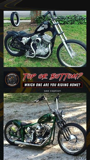 1953 Panhead “McPhizz” vs Hardtail Sportster Bobber | Old School Chopper Battle 🔥