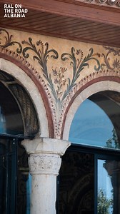 Albania's traditional architecture features stone walls with intricate wood carvings and decorative elements in earthy tones and muted beiges. These structures reflect cultural motifs and historical influences. Known for their intricate embroidery, bold colours and varied shapes, Albanian textiles and carpets feature geometric patterns and floral motifs that highlight the country's artistic heritage and cultural identity. Together, these elements create a visually rich tapestry that defines Alba