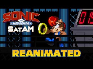 Sonic SatAM Intro Re-animated in Sprite Animation