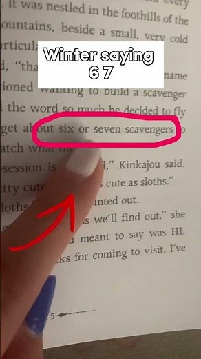 Winter saying 6 7 in Darkness of Dragons book 10