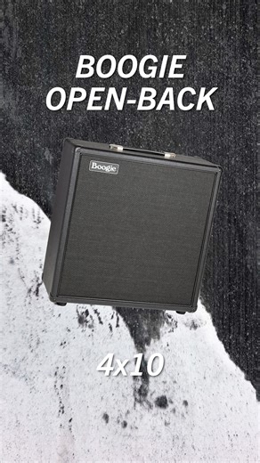 MESA/Boogie on Instagram: "Open-back cabs hit different than closed-backs. With an Open-Back, you're getting more balance and air with a feel that’s wide, responsive, and room-filling. That's why we offer four variations in our Boogie Open-Backs, to make sure your sound is covered. - 4x10 Our most traditional-voiced open-back cab, built for big, room-filling balance across the spectrum rather than tightly controlled low end - 1x12 19" The compact classic that started it all, now rear-mounted for