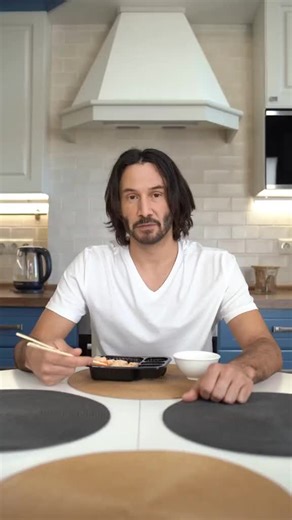 Btw, I am a black belt in eating rolls... #keanureeves #reeves #rolls #eat