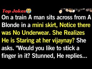 😂 The Train Ride Full of Surprises #jokes