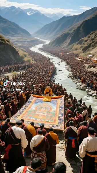 Tibetan Prayer Ceremony: A Global Blessing Gathering