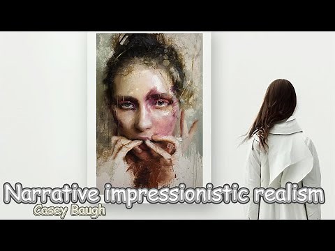 Narrative impressionistic realism, Casey Baugh.