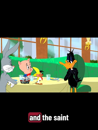 Looney Tunes Characters: Daffy Duck and Bugs Bunny